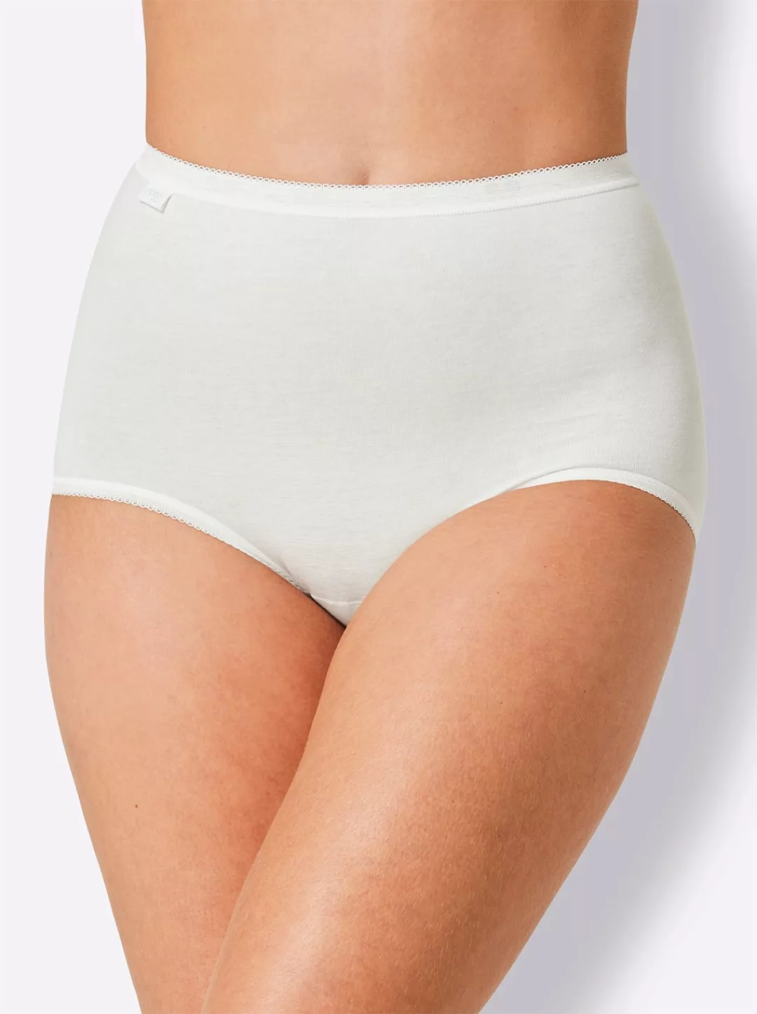 sloggi Maxislip "Basic+", (3er Pack), Baumwollmischung, weiche Nähte, Singl günstig online kaufen