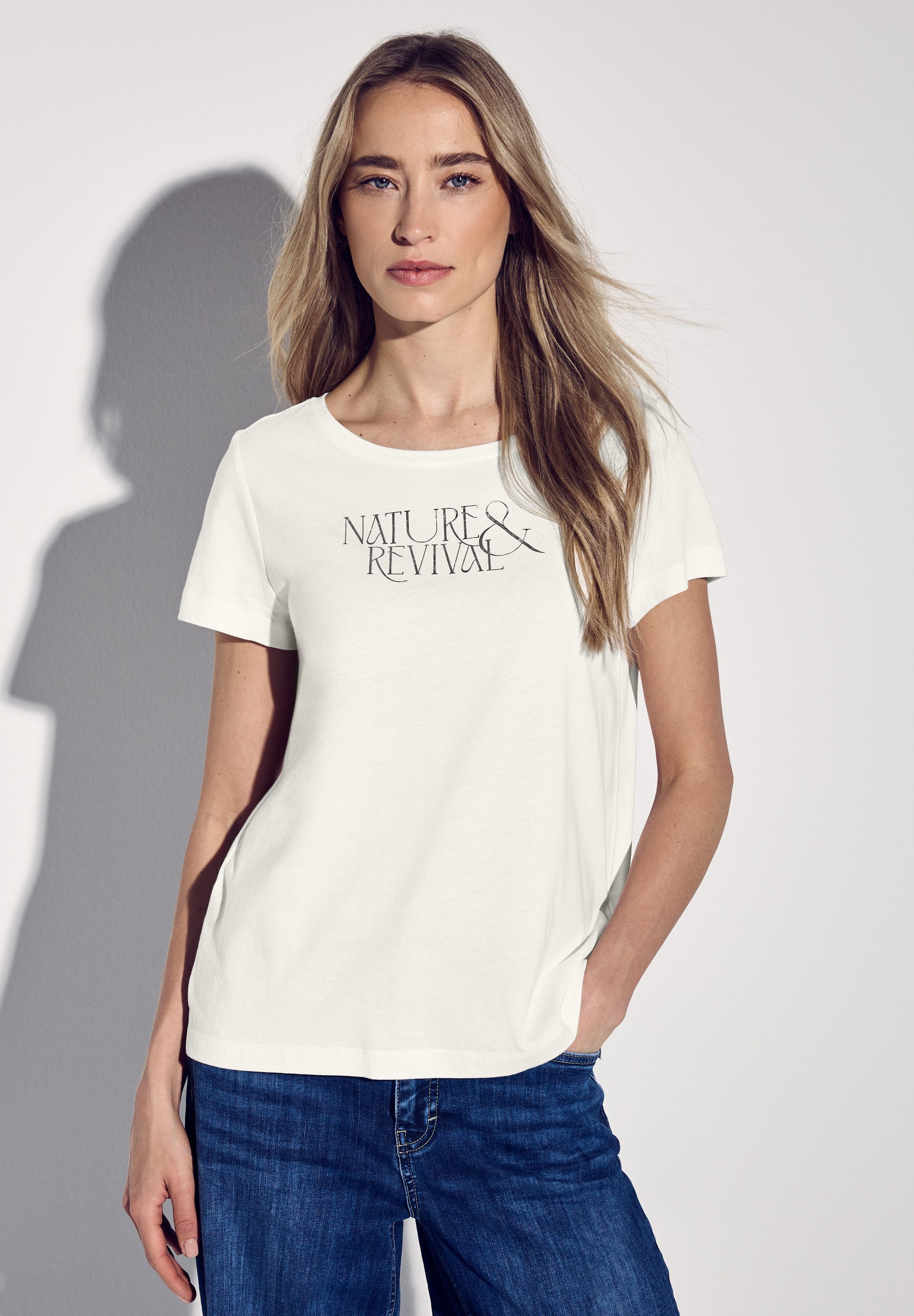 STREET ONE T-Shirt, im soften Baumwoll-Mix günstig online kaufen
