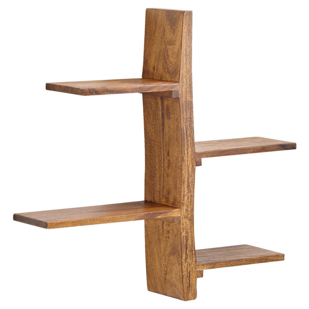 Wandregal rosenholz Holz B/H/T: ca. 58x60x15 cm günstig online kaufen