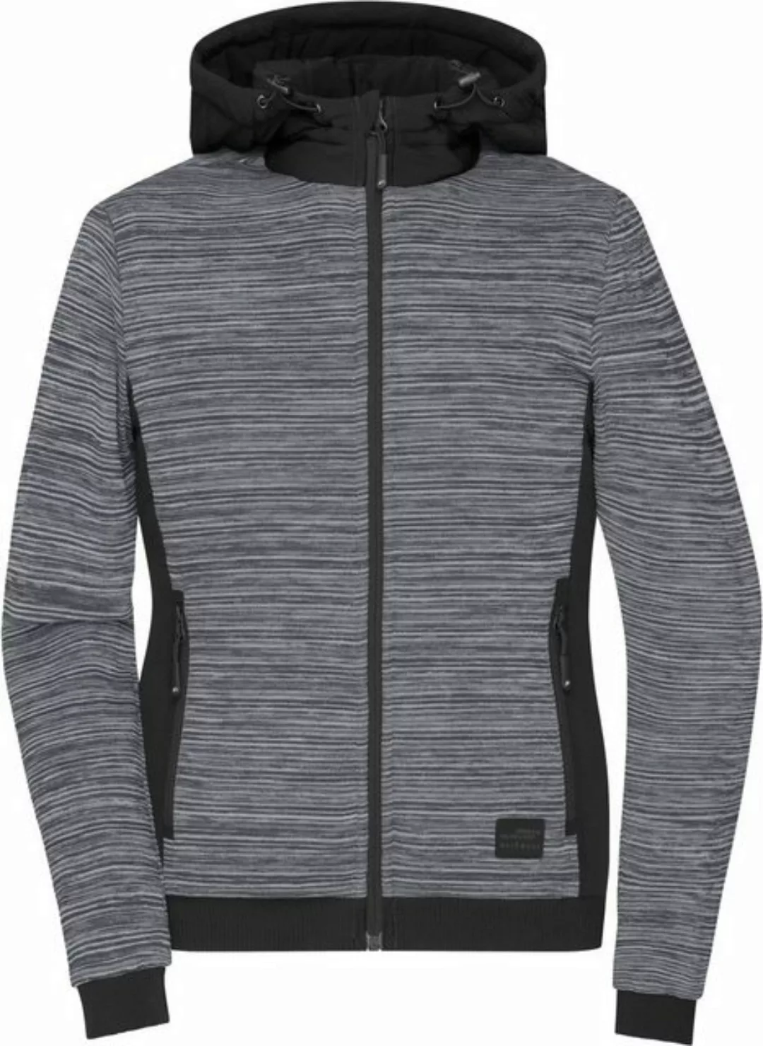 James & Nicholson Fleecejacke Damen Hybrid Strickfleece Jacke günstig online kaufen