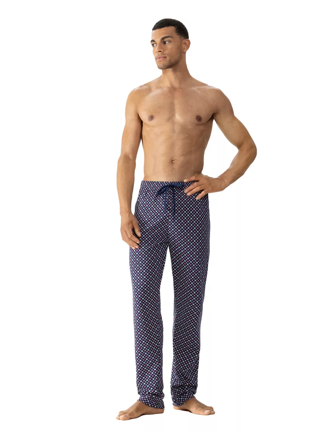 Mey Pyjamahose "TIE MINIMAL", Komfortbund mit Kordelzug günstig online kaufen