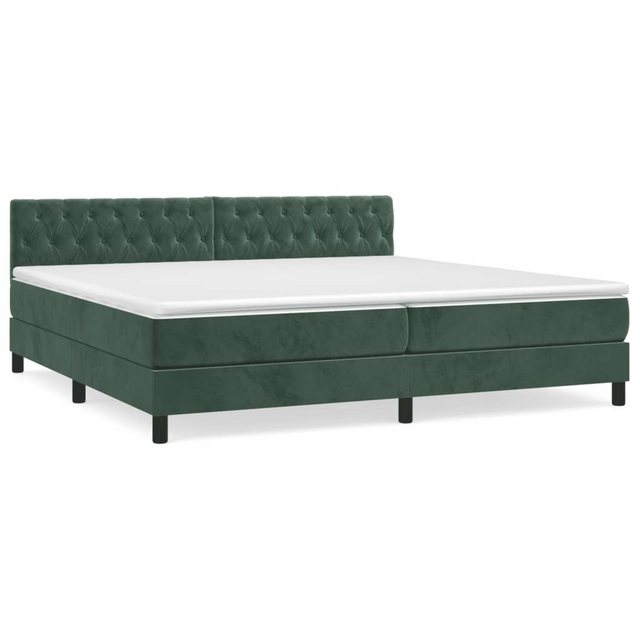 vidaXL Boxspringbett Bett Boxspringbett mit Matratze Samt (200 x 200 cm, Gr günstig online kaufen