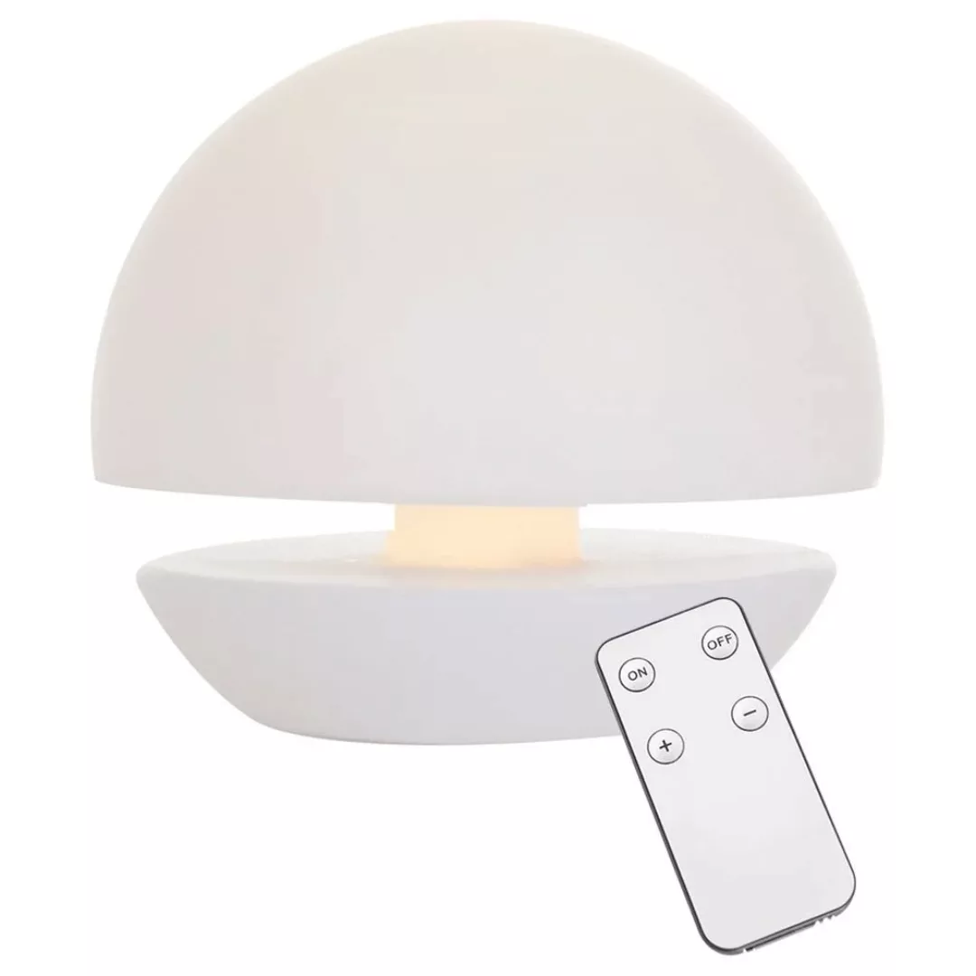 LED Tischleuchte Catching Light Kugel in Weiß 2W 100lm IP44 günstig online kaufen