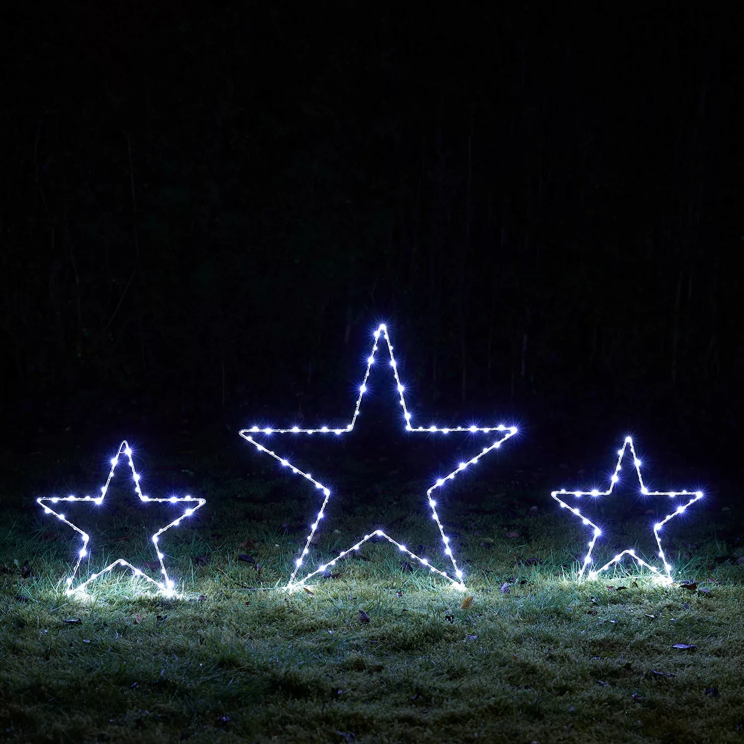 3er Set Osby LED Stern Stableuchten Weihnachtsdeko außen günstig online kaufen
