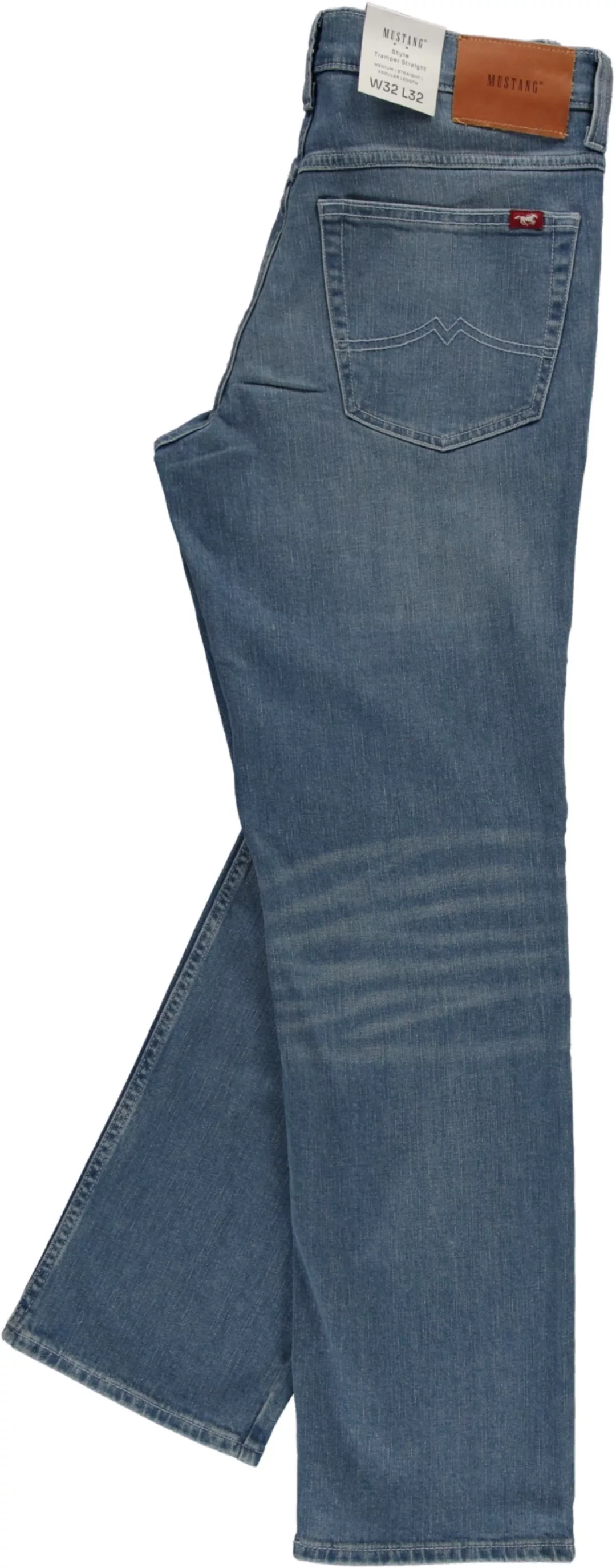 MUSTANG 5-Pocket-Jeans Style Tramper Straight mit Markenlabel günstig online kaufen