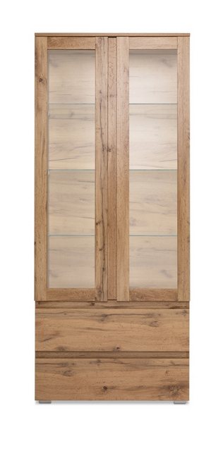 Finori Vitrine 80 x 191 x 40 cm (B/H/T) günstig online kaufen