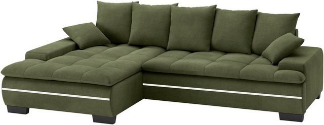 Mr. Couch Ecksofa "Haiti II, L-Form", RGB-LED Beleuchtung, Kaltschaum, wahl günstig online kaufen