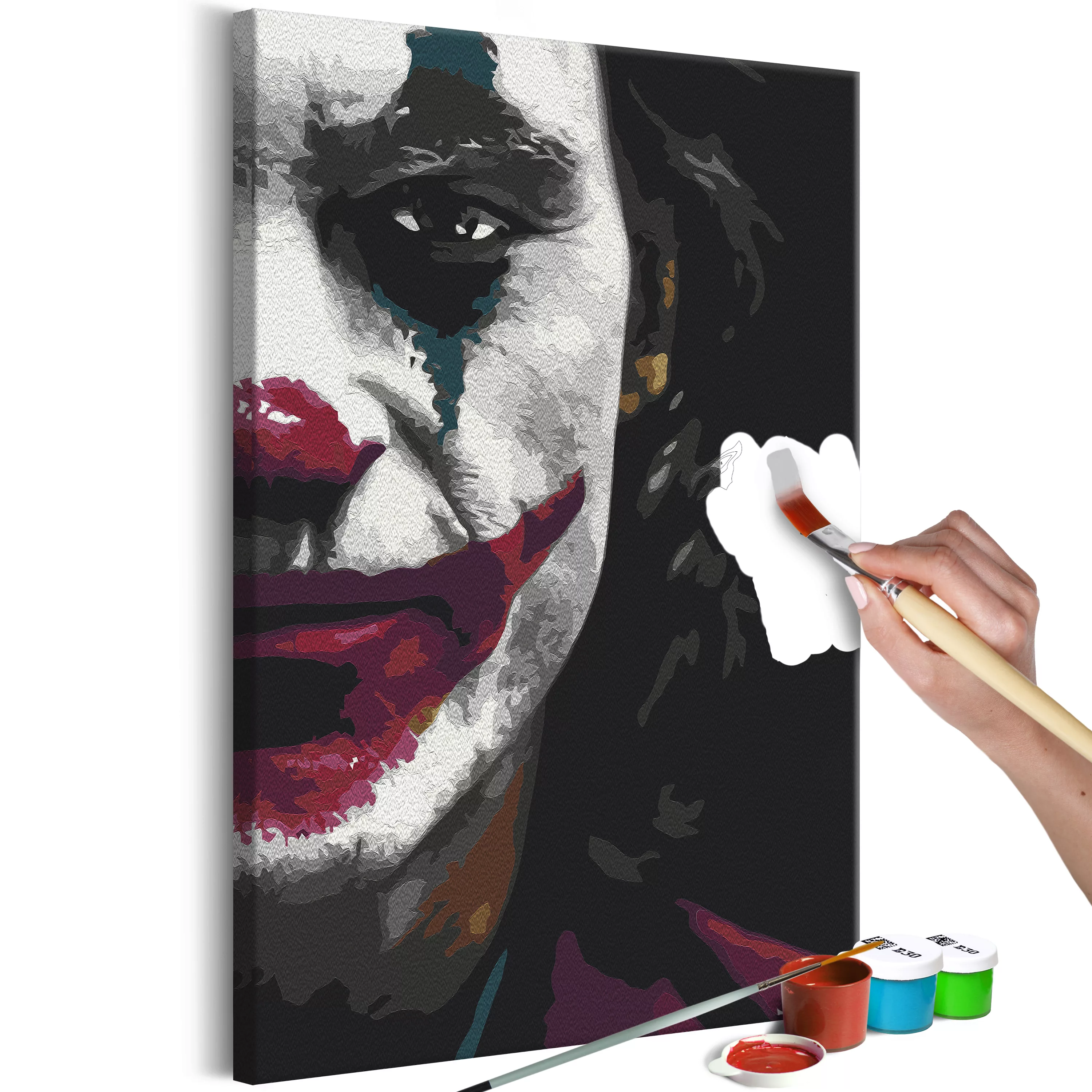 Malen Nach Zahlen - Dark Joker günstig online kaufen