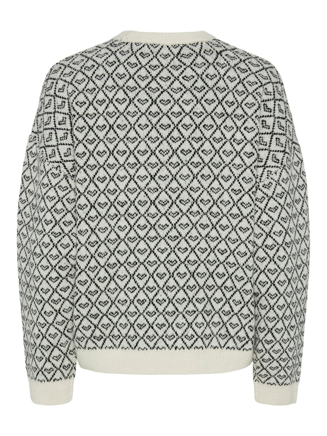 pieces Rundhalspullover "PCNAVI LS O-NECK KNIT MM" günstig online kaufen