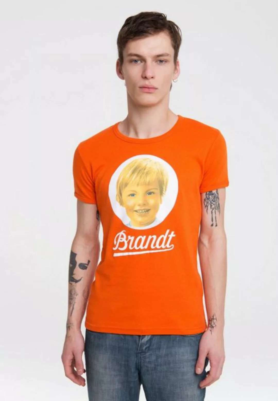 LOGOSHIRT T-Shirt Brandt Logo mit Brandt-Print günstig online kaufen