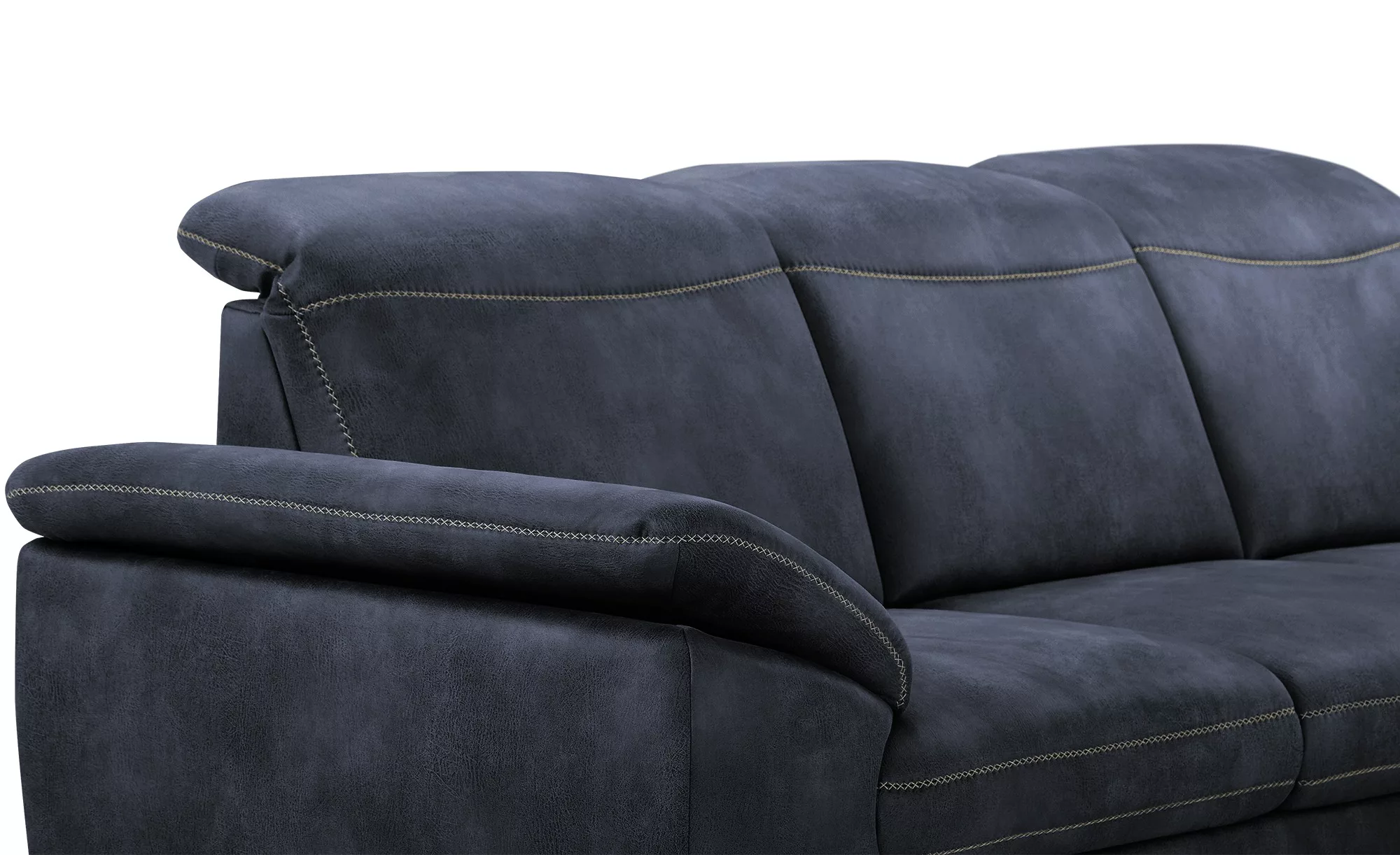 meinSofa Ecksofa  Raica ¦ blau ¦ Maße (cm): B: 266 H: 91 T: 243.0 Polstermö günstig online kaufen