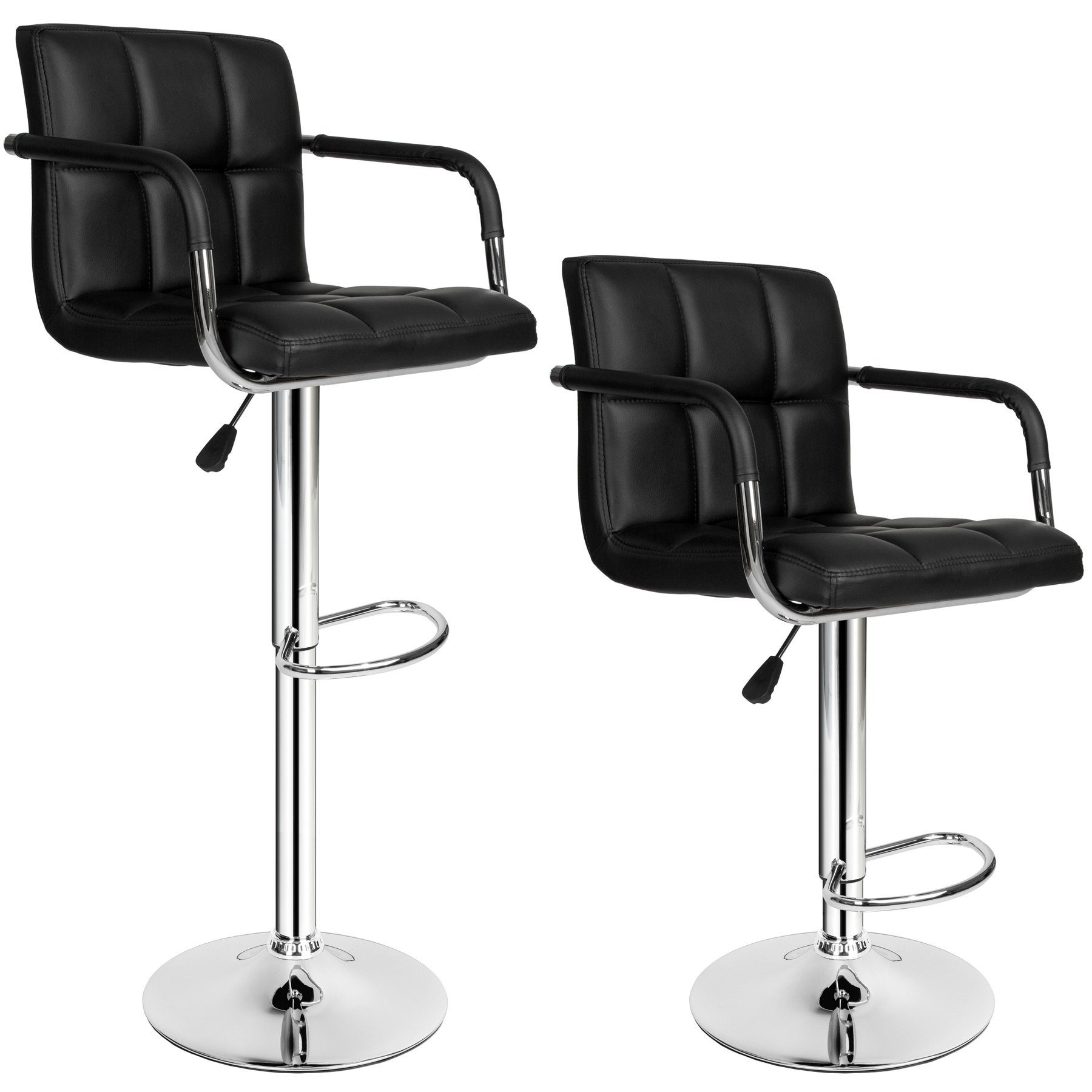 tectake Barhocker 2er Set Barhocker, gepolstert günstig online kaufen