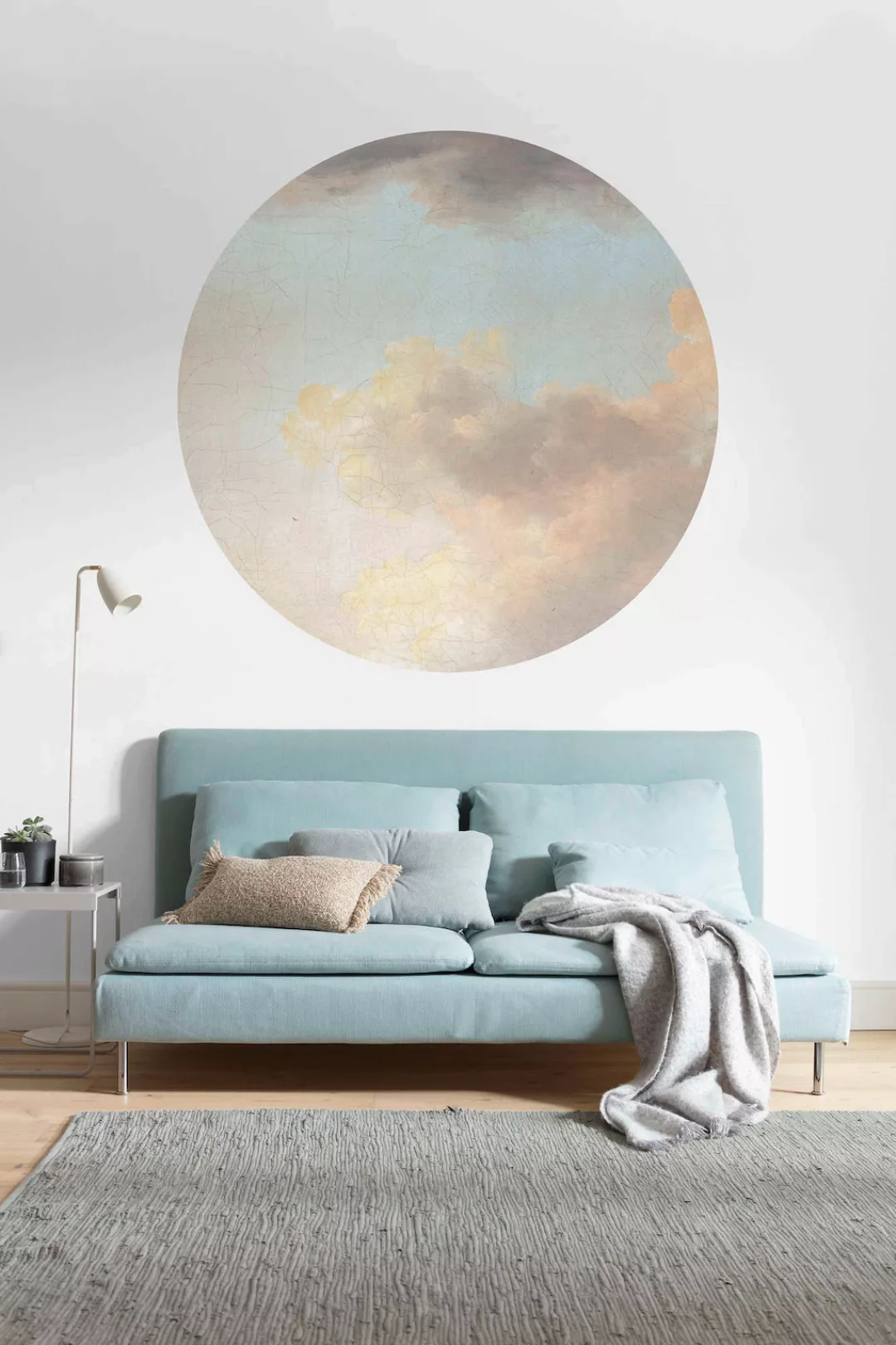 KOMAR Selbstklebende Vlies Fototapete/Wandtattoo - Relic Clouds - Größe 125 günstig online kaufen