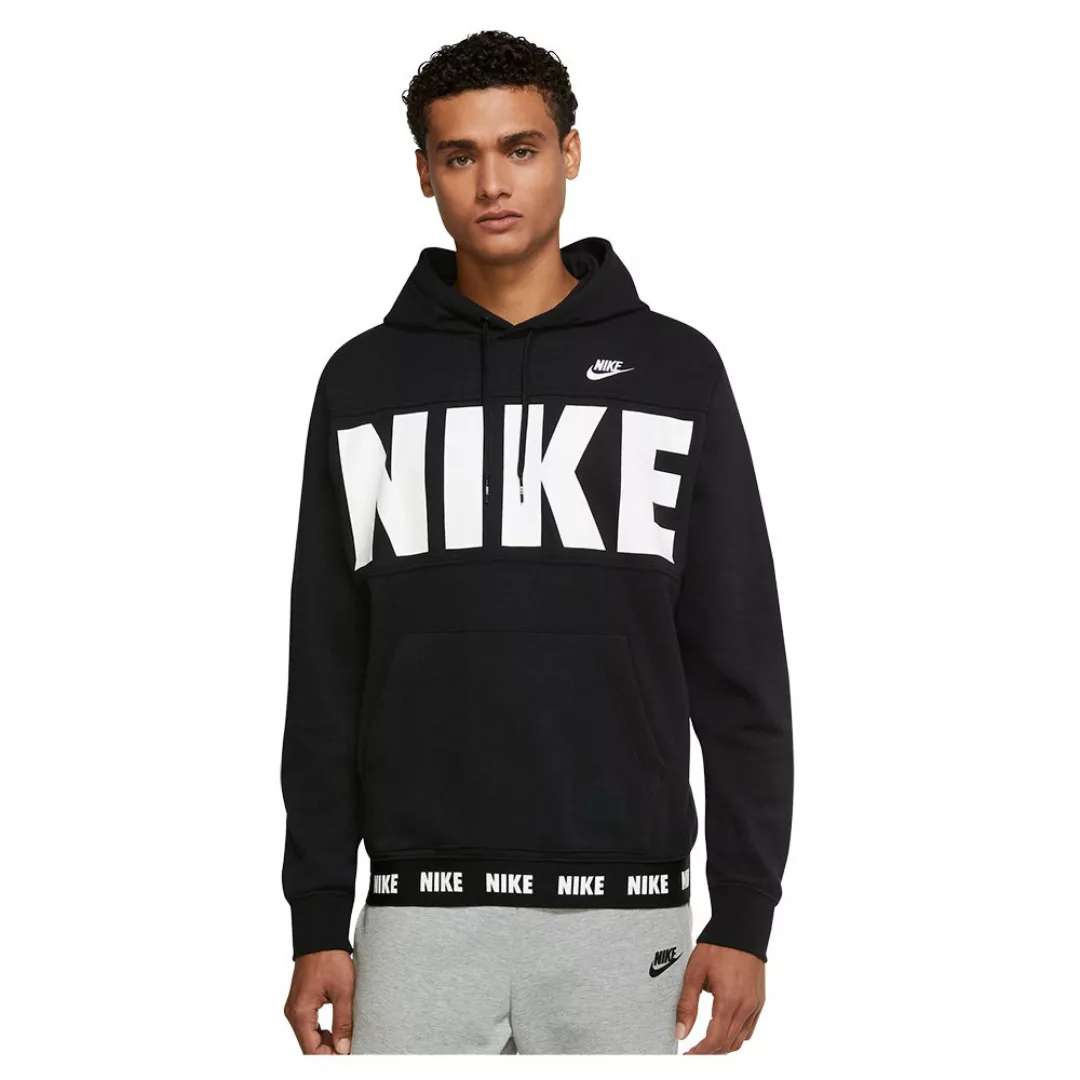 Nike Sportswear Essentials+ French Terry Kapuzenpullover 2XL Black / Black günstig online kaufen