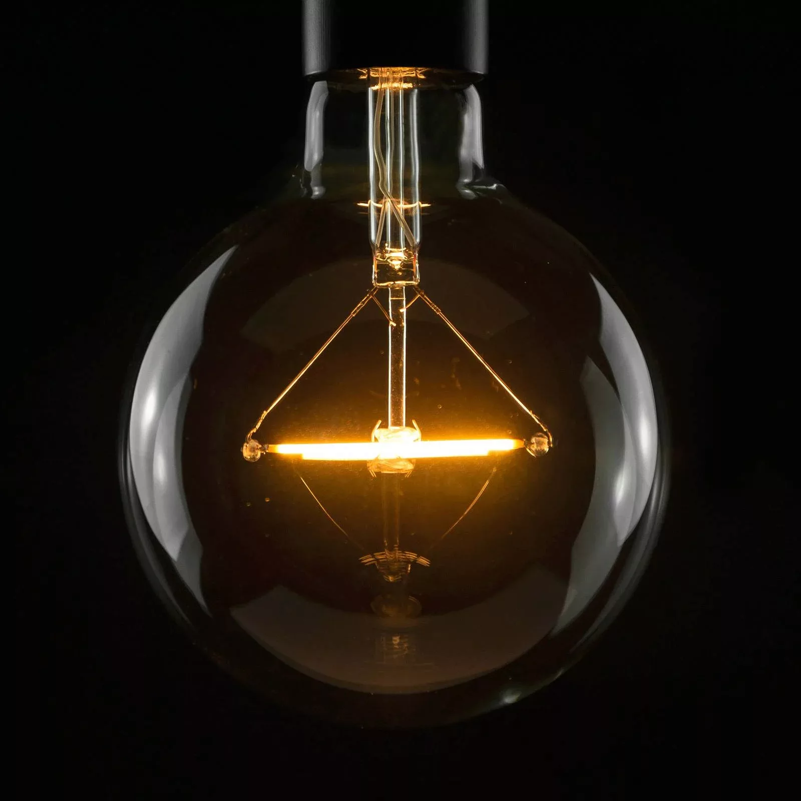 SEGULA LED-Globelampe E27 3W 2.200K dimmbar klar günstig online kaufen