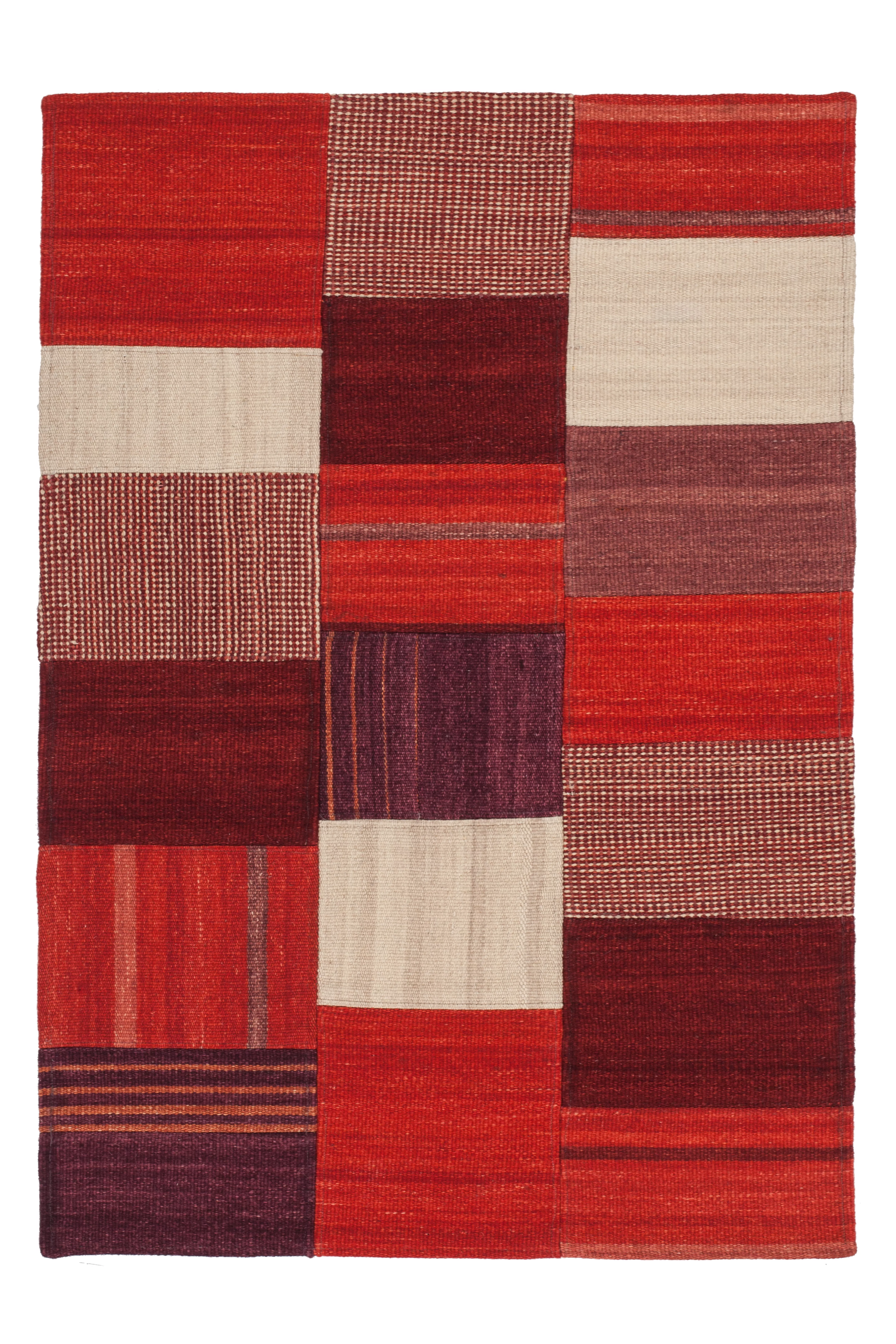 Kayoom Design-teppich Radical 230 Rot Multi 160cm X 230cm günstig online kaufen