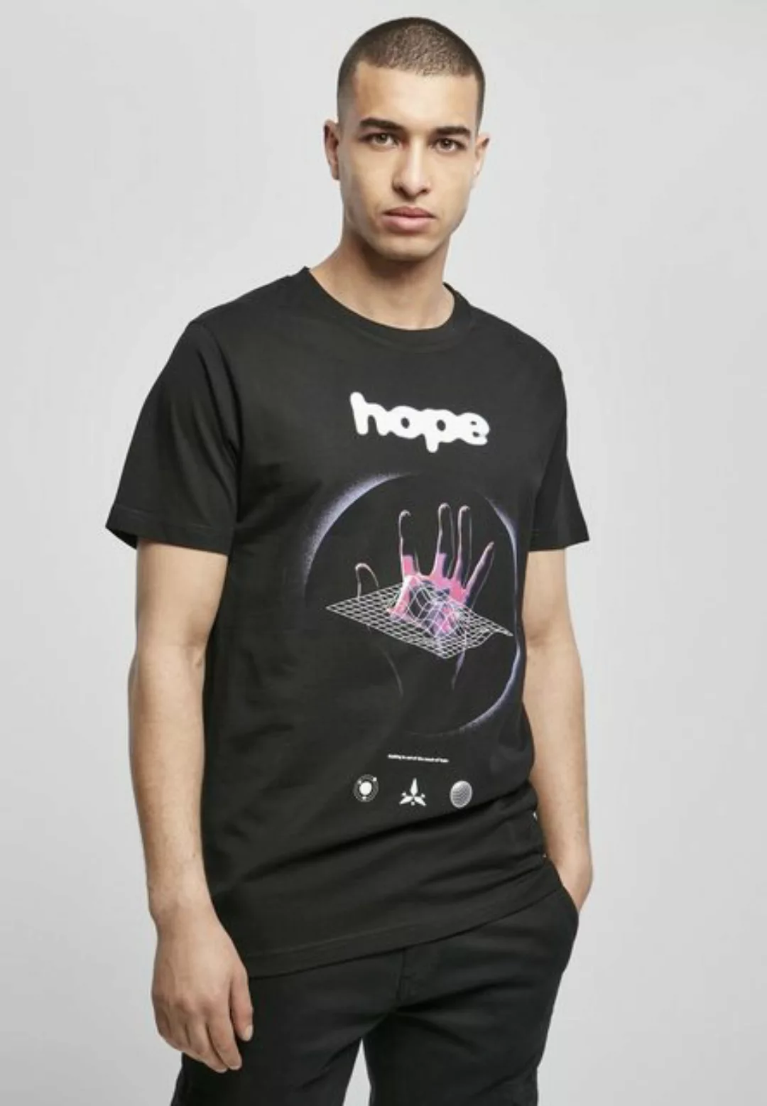 MisterTee T-Shirt "MisterTee Herren Hope Tee" günstig online kaufen