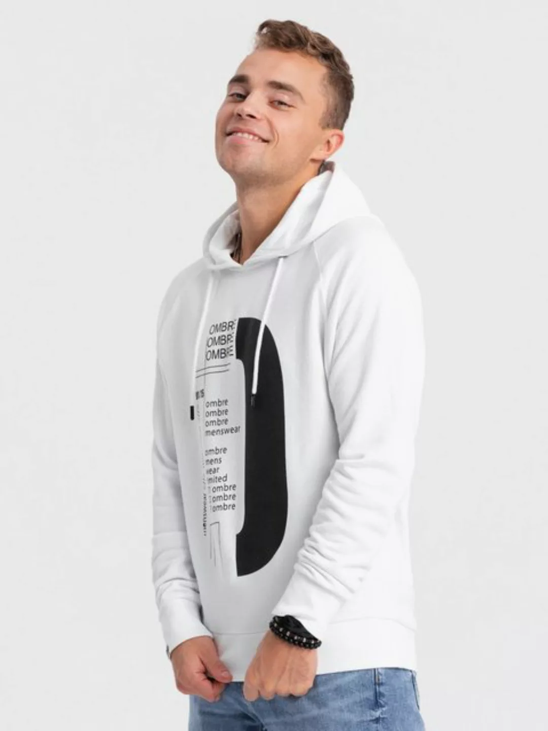 OMBRE Kapuzensweatshirt Bedrucktes Herren Sweatshirt HOODIE mit Kapuze günstig online kaufen