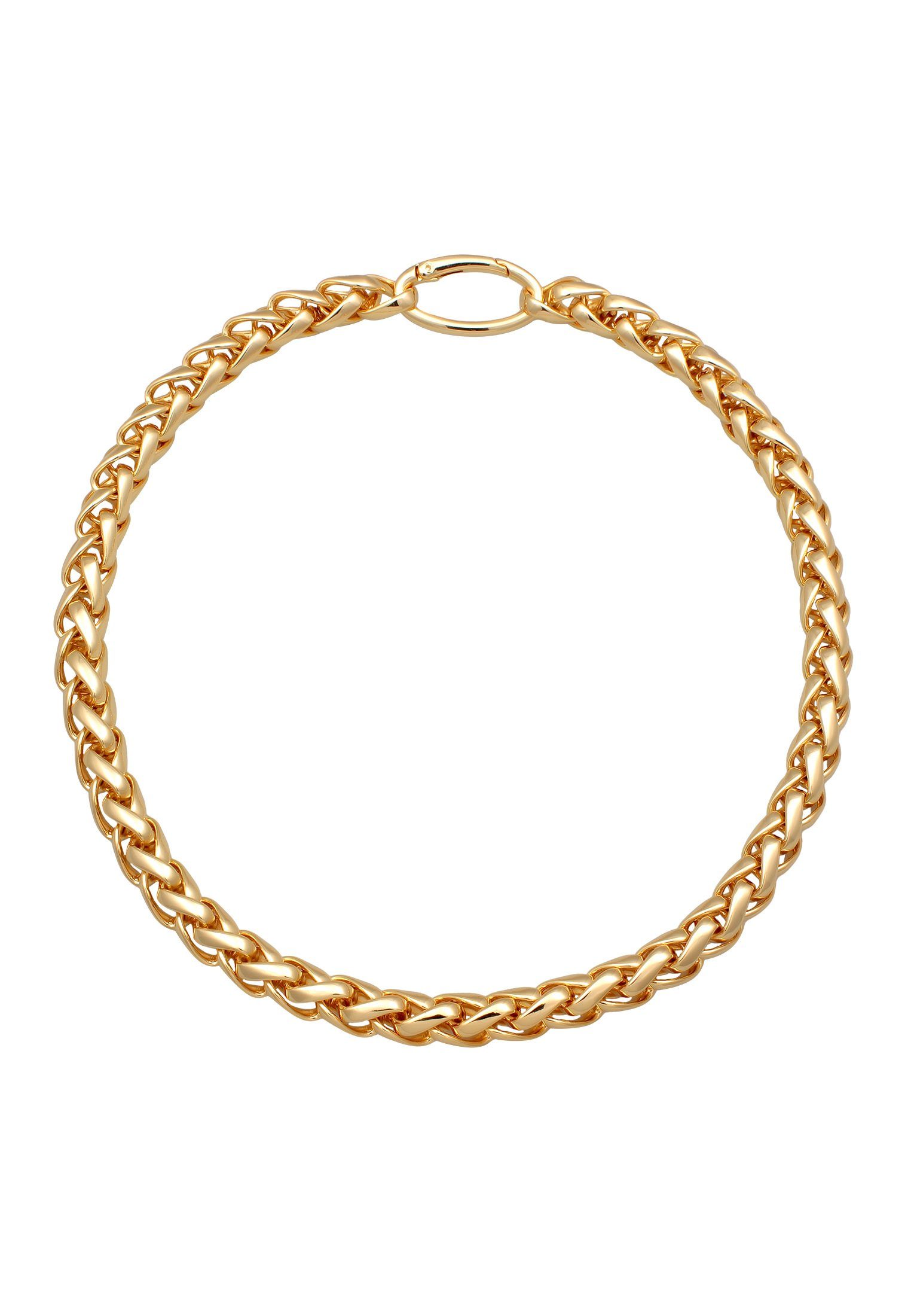 Elli Kette ohne Anhänger Zopfkette Ösenverschluß günstig online kaufen