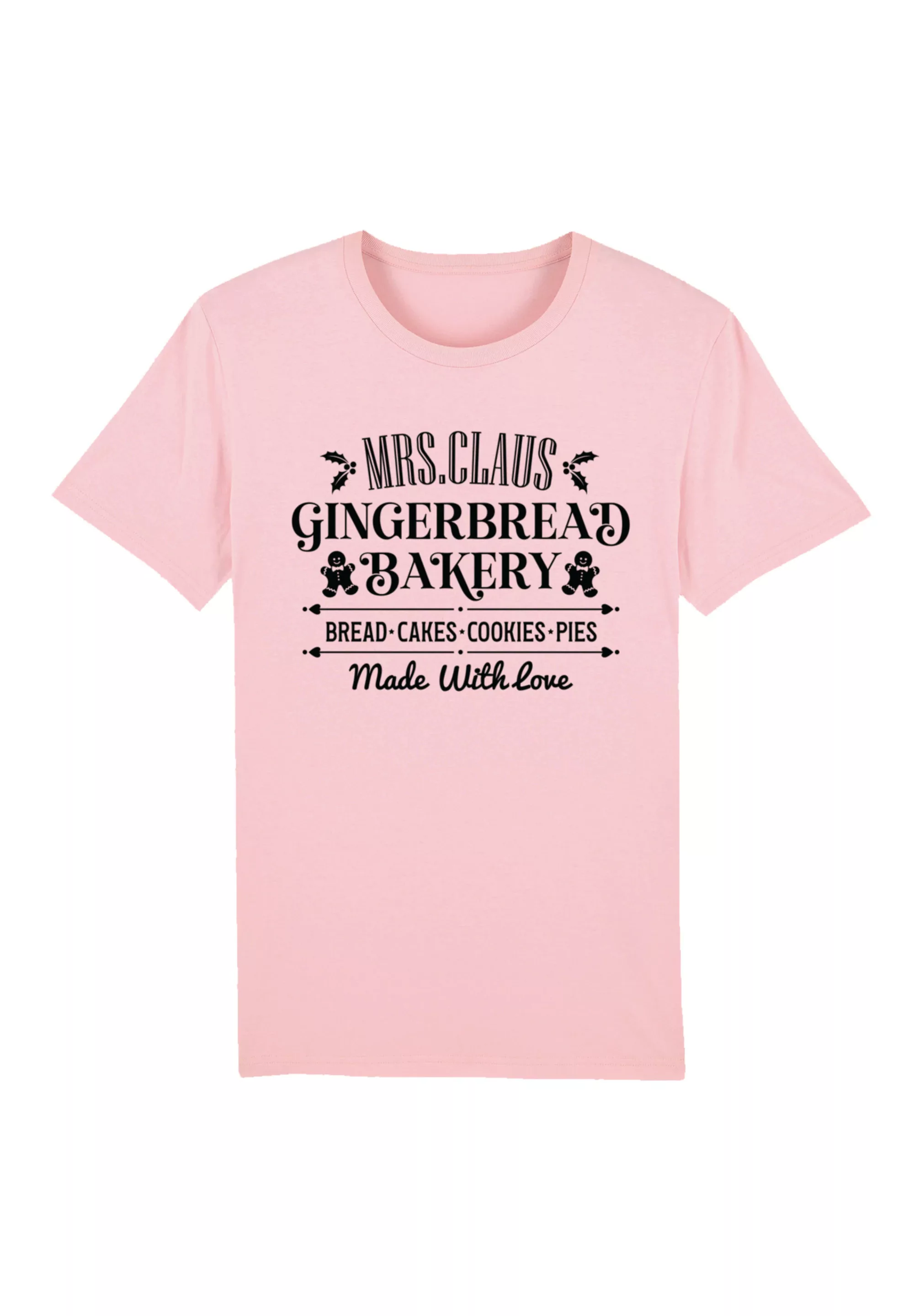 F4NT4STIC T-Shirt "Santas Gingerbread Bakery Weihnachten", Premium Qualität günstig online kaufen