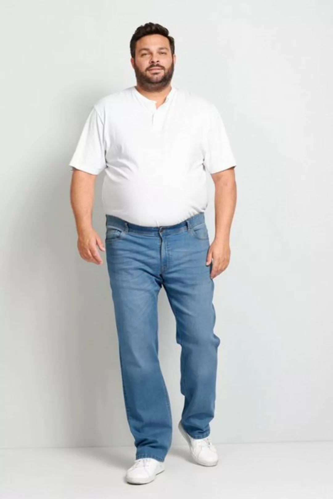 Boston Park 5-Pocket-Jeans Boston Park Jeans Bauchfit 5-Pocket bis Gr. 41 günstig online kaufen