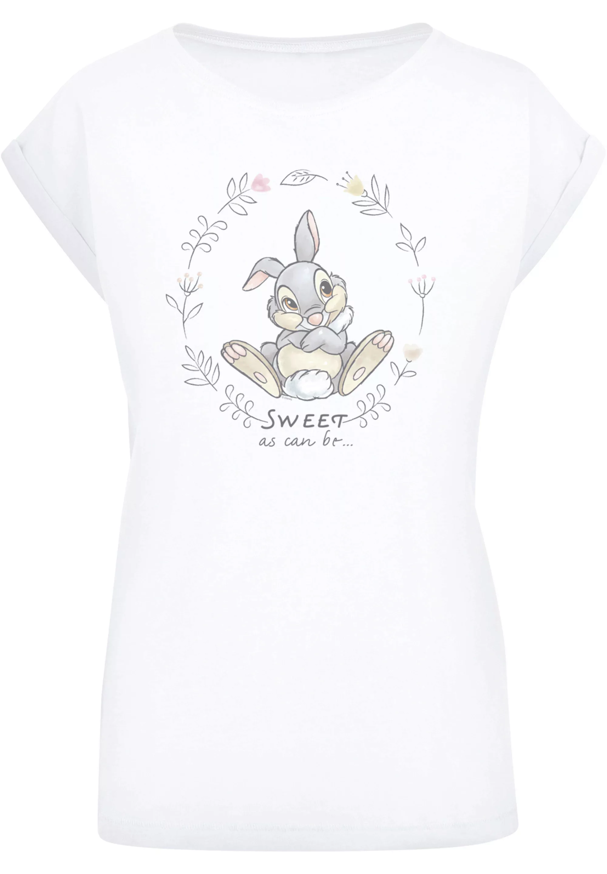 F4NT4STIC T-Shirt "Disney Bambi Klopfer Thumper Sweet As Can Be", Print günstig online kaufen