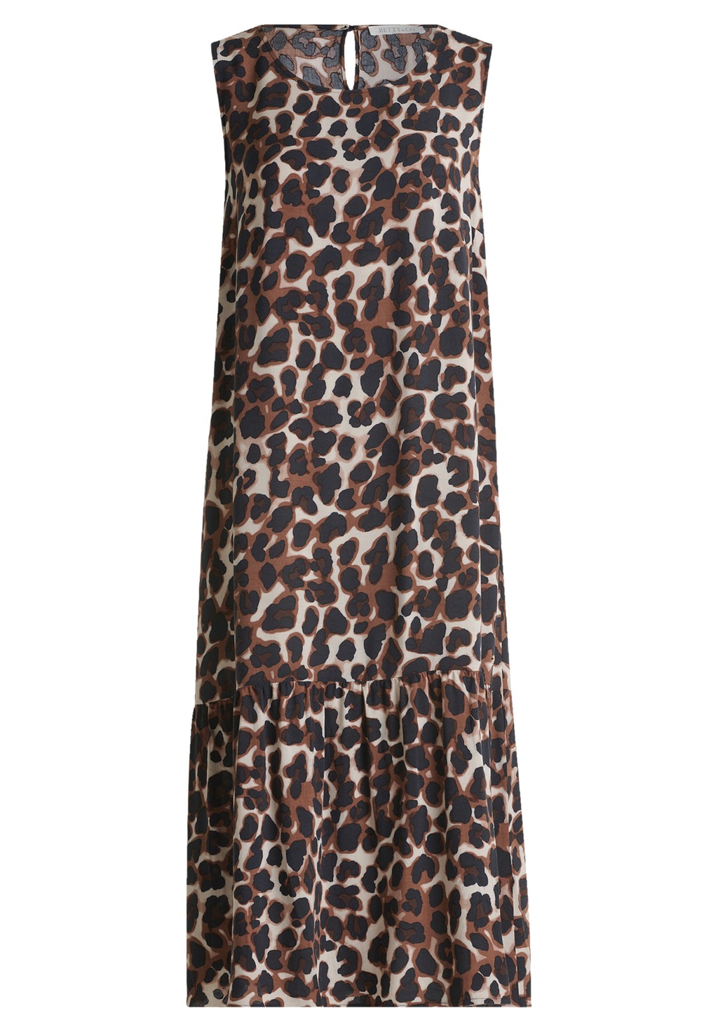 Betty&Co Sommerkleid "Betty & Co Damen Stufenkleid im Leo-Look", Druck günstig online kaufen