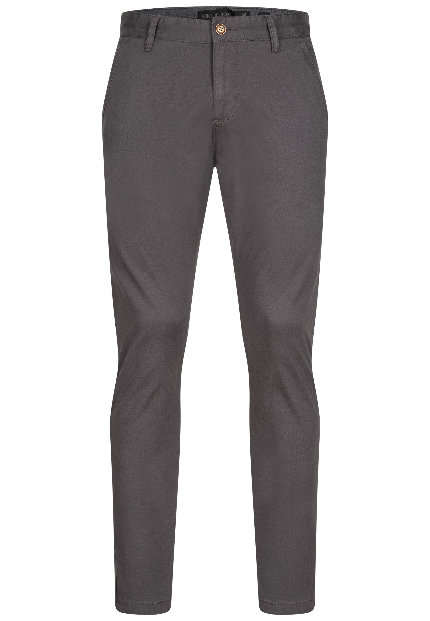 Indicode Chinohose Cherry 98% Baumwolle, 2% günstig online kaufen