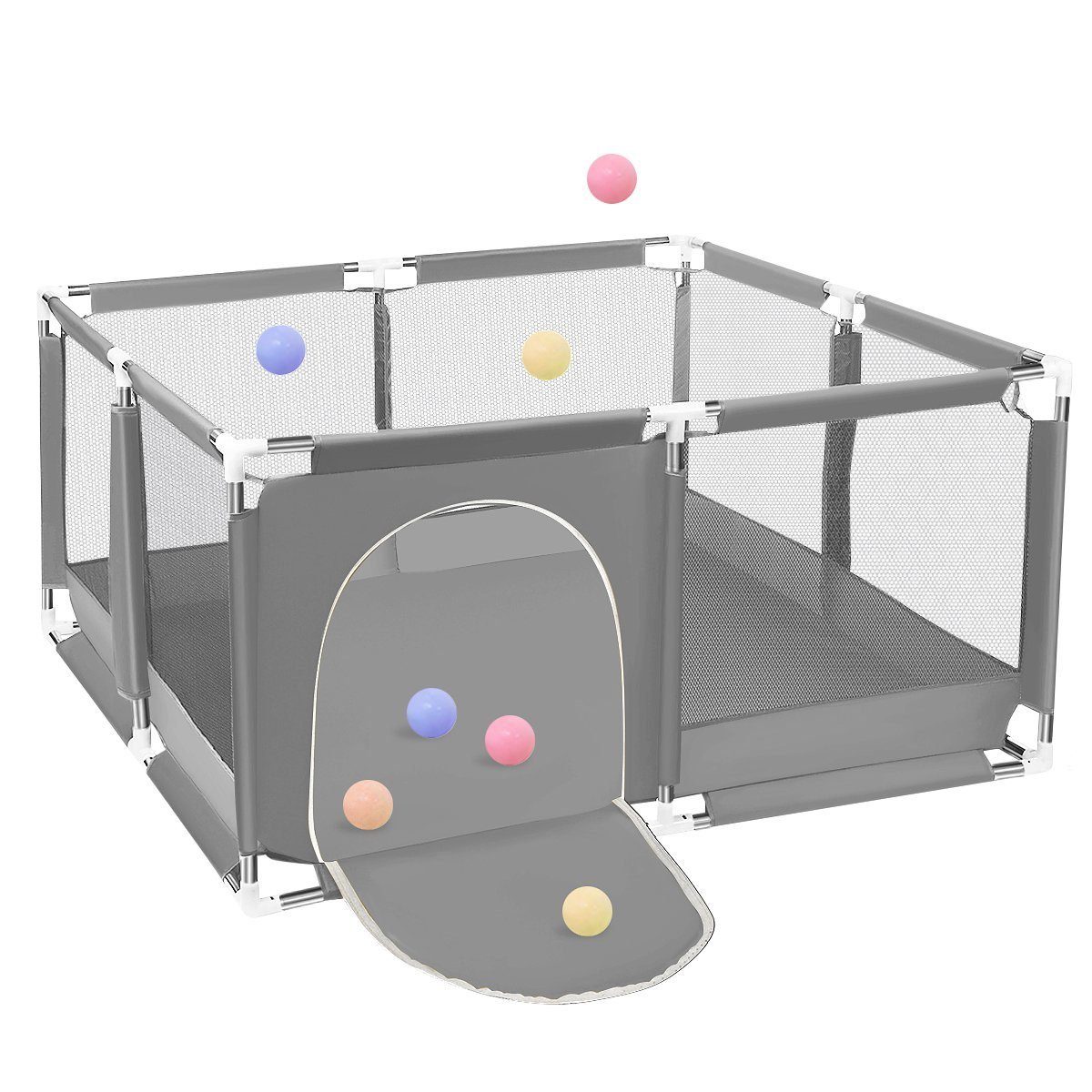 Comomy Laufgitter, Baby Krabbelgitter Schutzgitter Laufgitterzelt günstig online kaufen