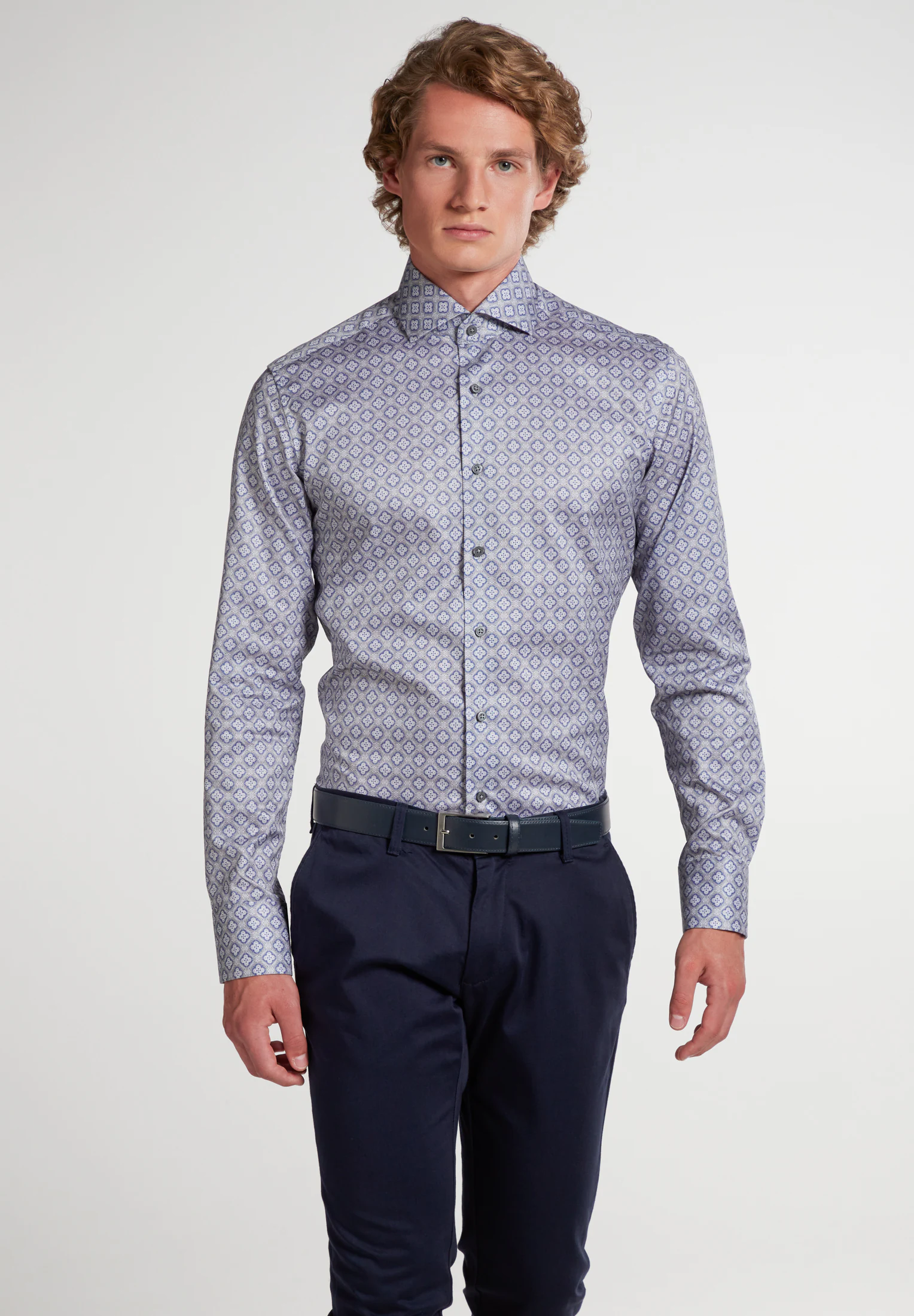 Eterna Langarmhemd "SLIM FIT", NON IRON (bügelfrei) günstig online kaufen