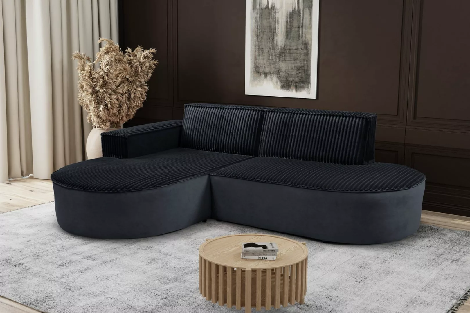 Kaiser Möbel Ecksofa Modernes L-förmiges Designer-Ecksofa Modena Soft günstig online kaufen