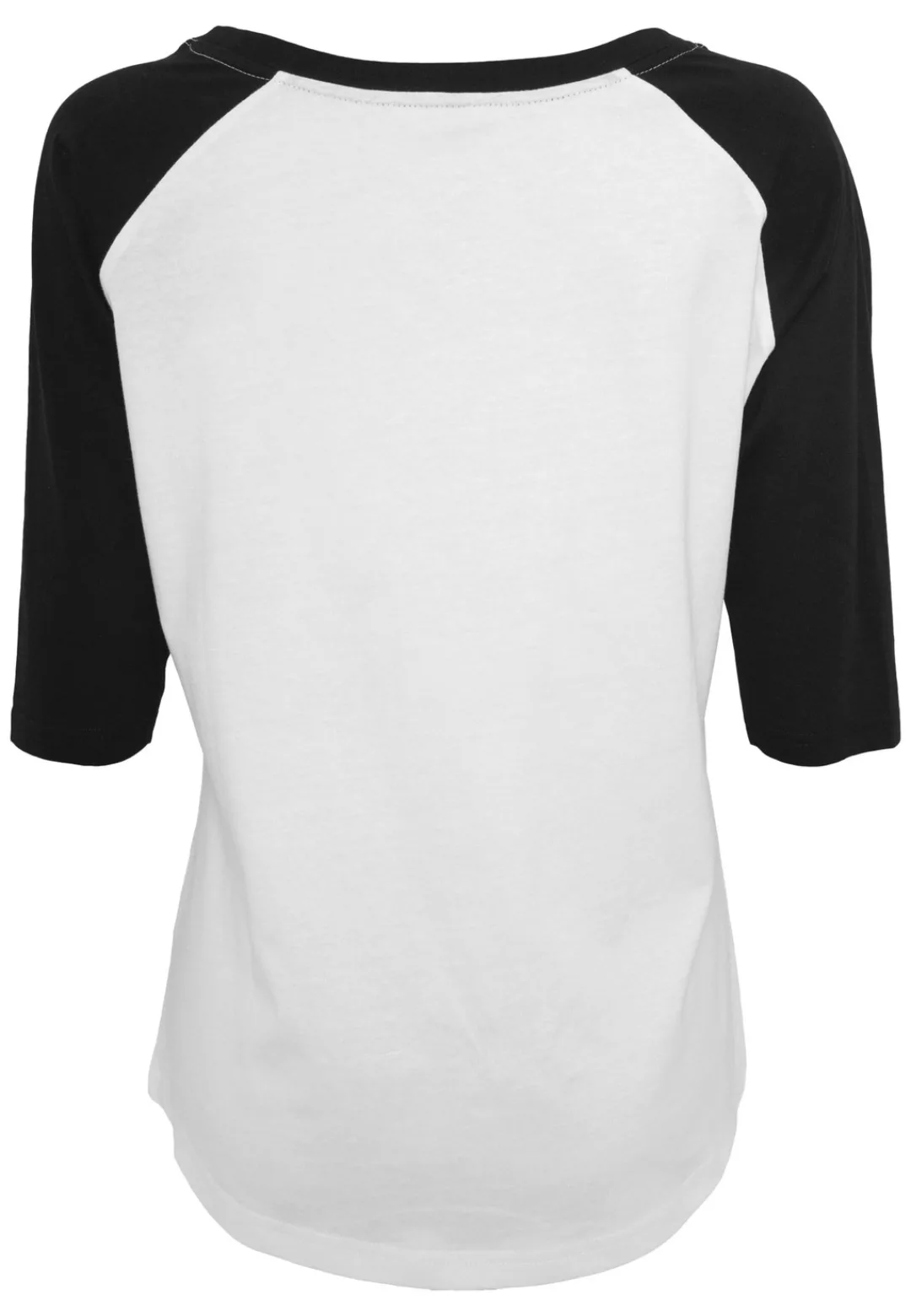 MisterTee T-Shirt "MisterTee Damen Ladies Pistol Heart Raglan Tee" günstig online kaufen