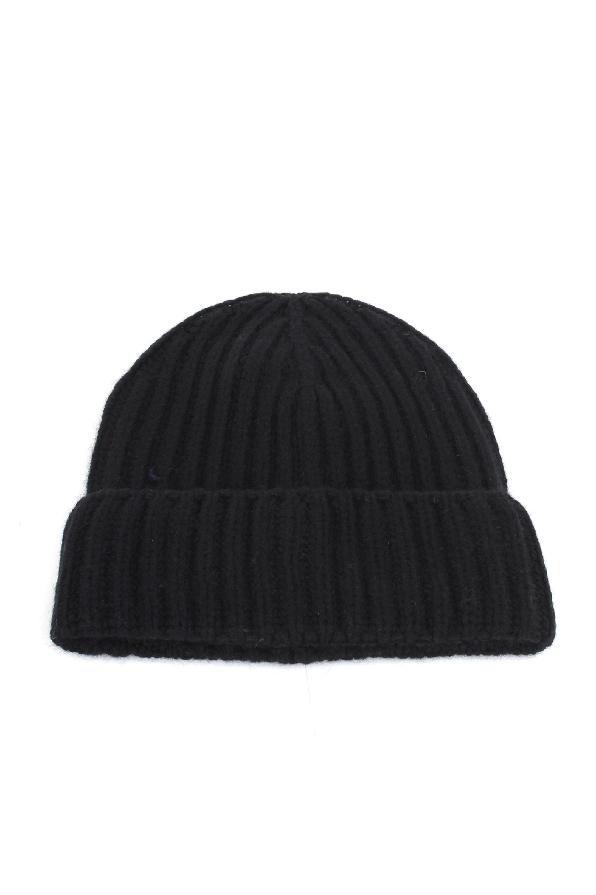 LA FILERIA Beanie Herren schwarz Cashmere günstig online kaufen