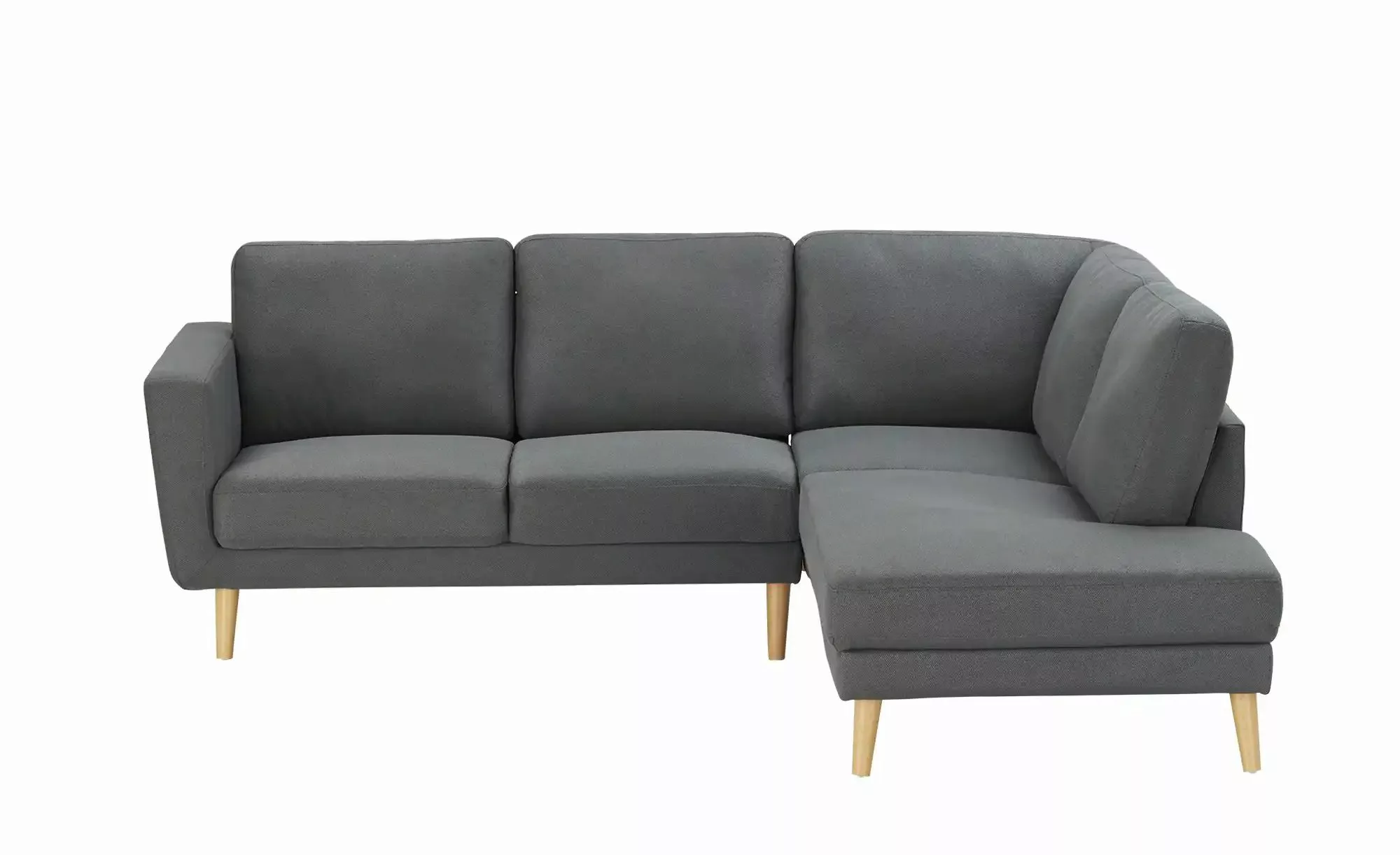 uno Ecksofa  Scandi ¦ grau ¦ Maße (cm): B: 217,5 H: 84 T: 201.0 Polstermöbe günstig online kaufen