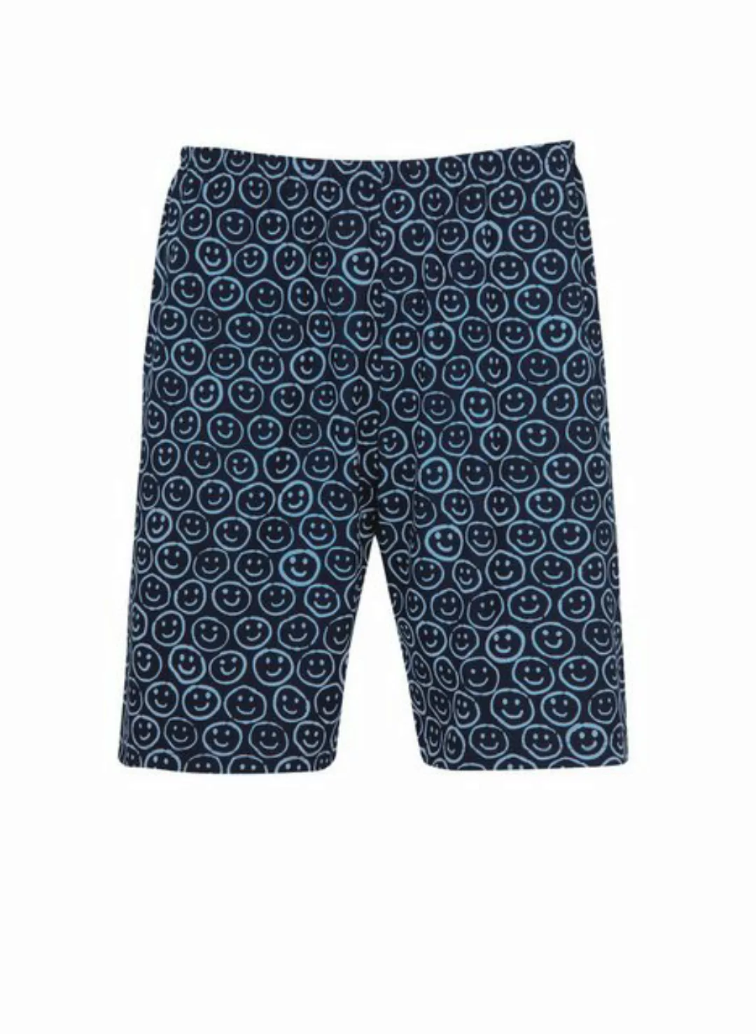 Trigema Bermudas "TRIGEMA Bermuda Shorts mit freundlichem Smiley-Motiv", (1 günstig online kaufen