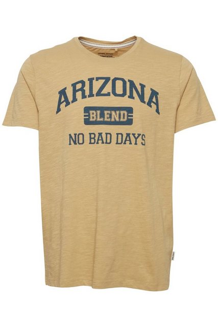 Blend T-Shirt Logo T-Shirt NO BAD DAYS 6243 in Sand günstig online kaufen