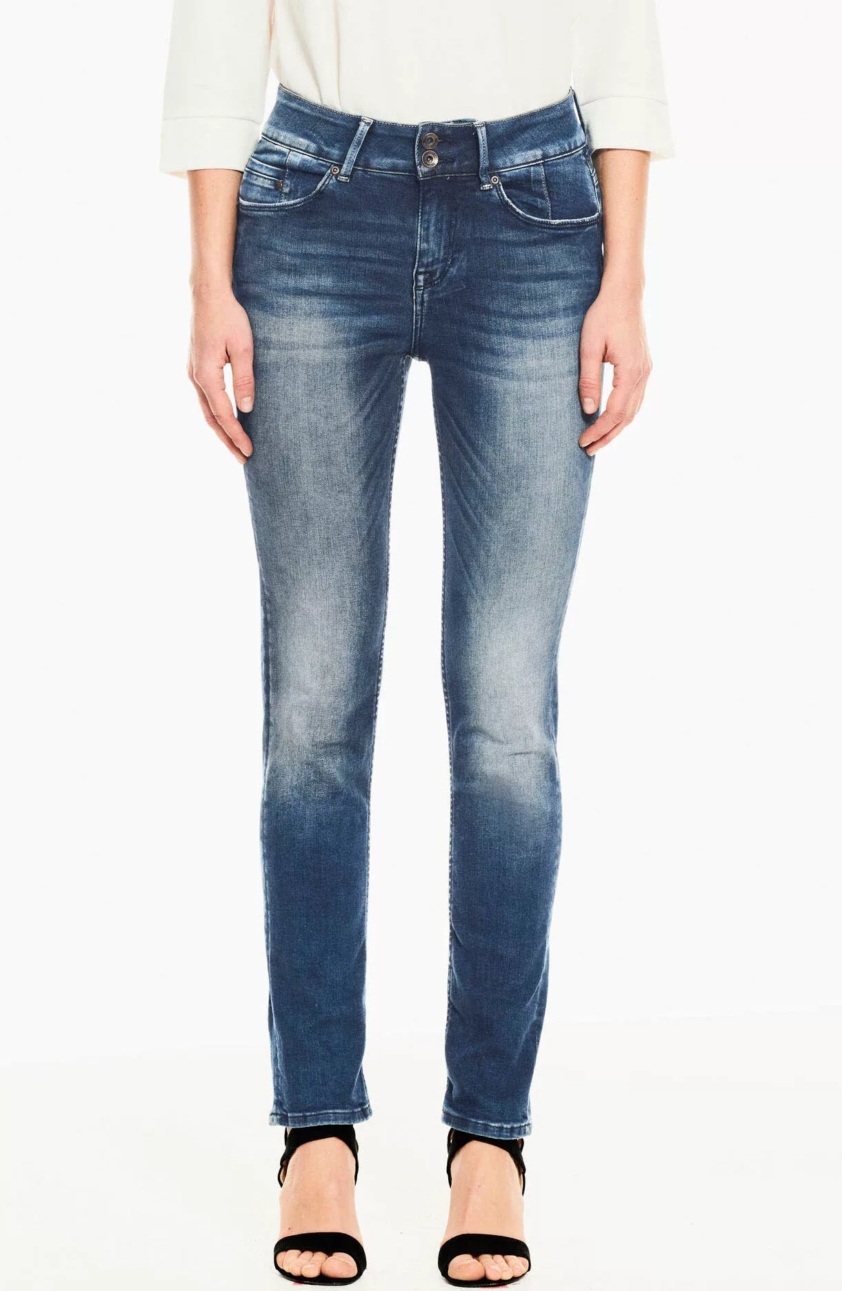 Garcia Slim-fit-Jeans "Caro slim curved" günstig online kaufen