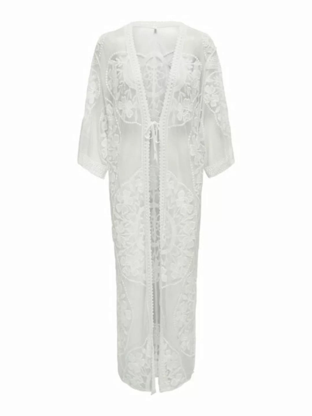 ONLY Kurzweste ONLCARLA EMB. LACE BEACH KIMONO ACC günstig online kaufen