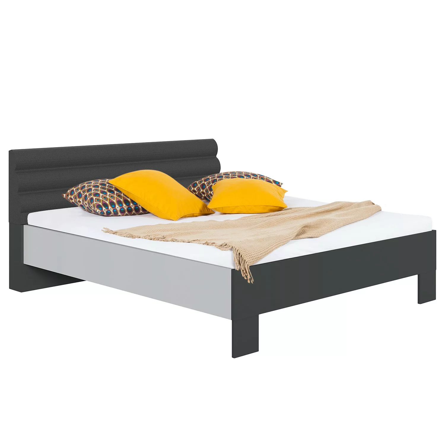 Futonbett - grau - 189 cm - 96 cm - 210 cm - Betten > Bettgestelle - Möbel günstig online kaufen