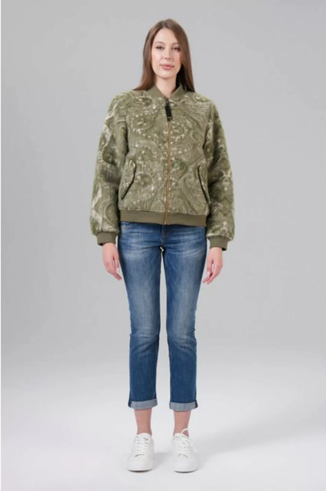 Miracle of Denim Lederjacke Jelly Blouson Jacket (1-St) günstig online kaufen