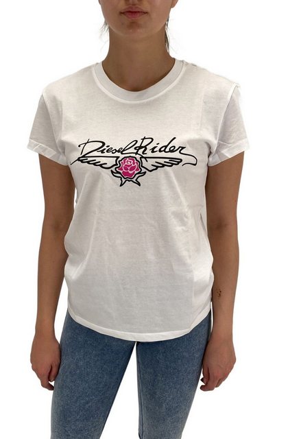 Diesel T-Shirt Diesel Damen T-Sully-Rider T-Shirt günstig online kaufen