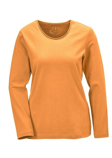 GOLDNER Langarmshirt T-Shirt mit Rundhals günstig online kaufen