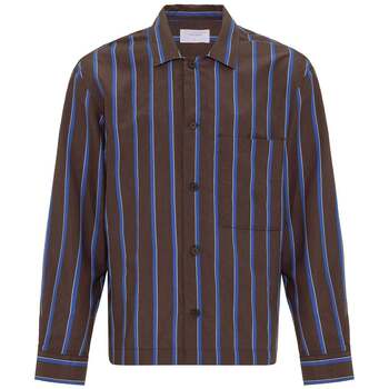 Antioch  Hemdbluse Frederico Striped Lapel Collar Long Sleeve Shirt günstig online kaufen
