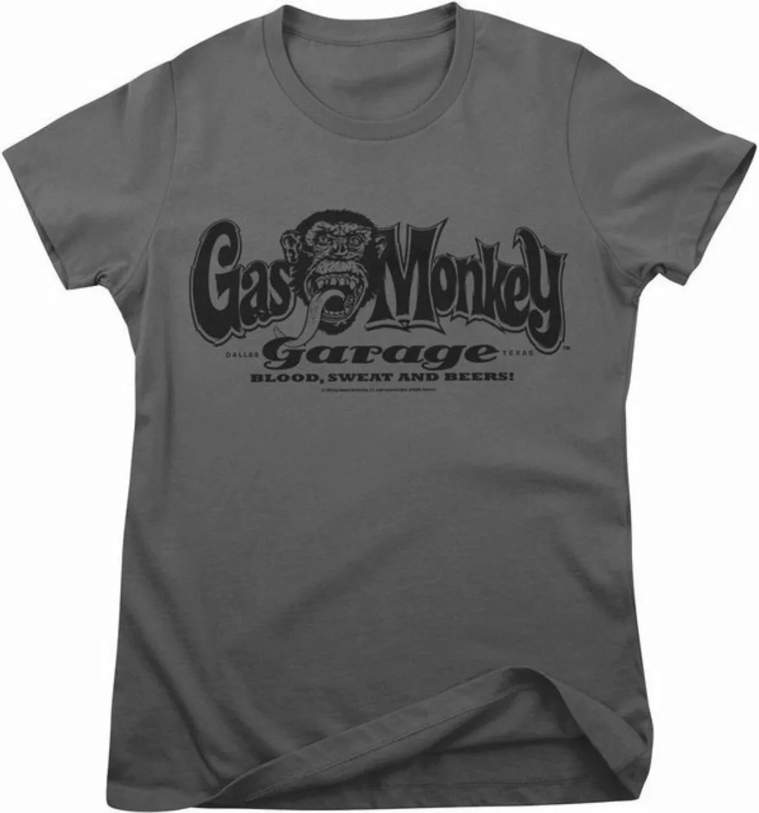 Gas Monkey Garage T-Shirt Logo Girly Tee günstig online kaufen