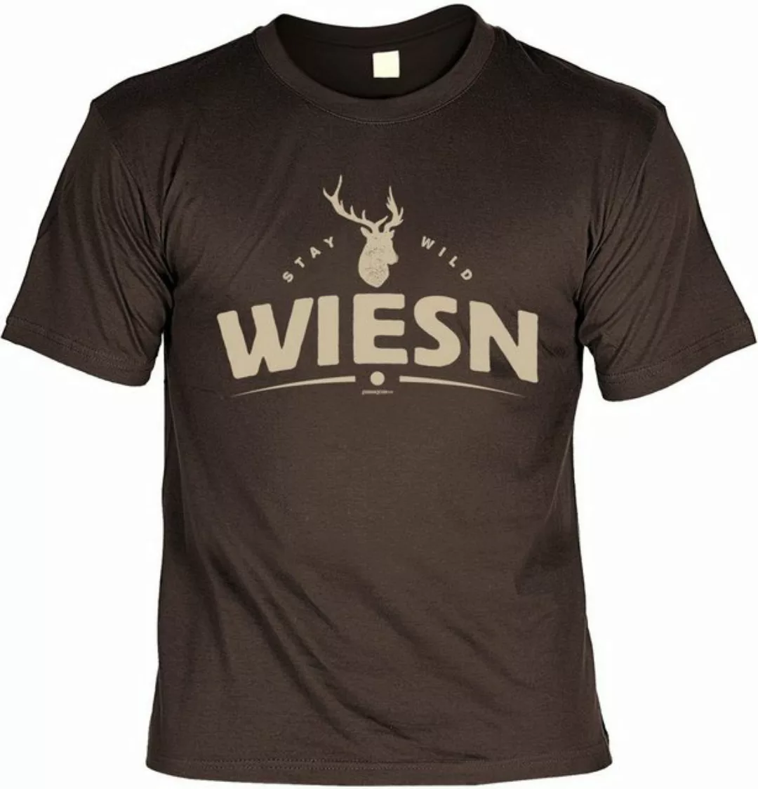 Art & Detail Shirt T-Shirt Partner Look Ausführungen Stay Wild WIESN - Sprü günstig online kaufen