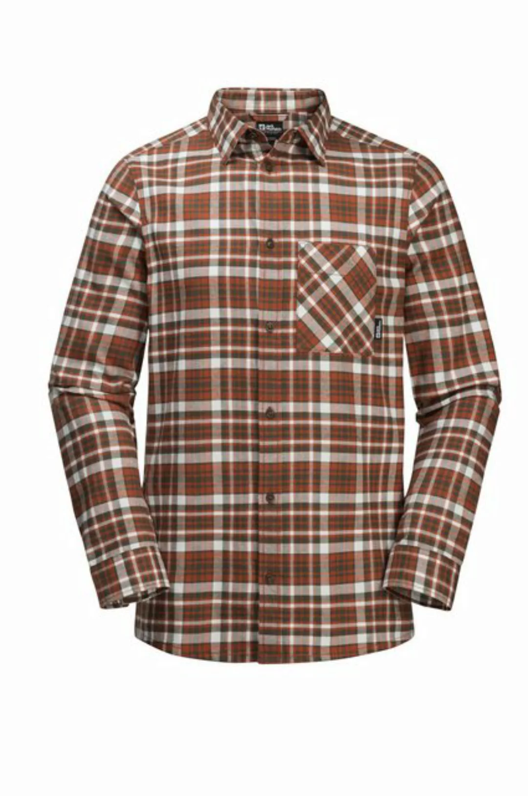 Jack Wolfskin Flanellhemd BERGWEG SHIRT M günstig online kaufen