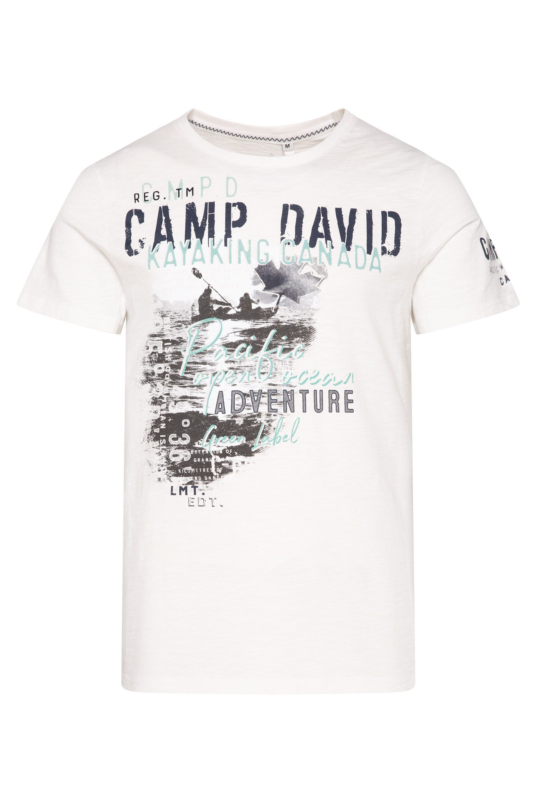 CAMP DAVID Rundhalsshirt aus Baumwolle günstig online kaufen