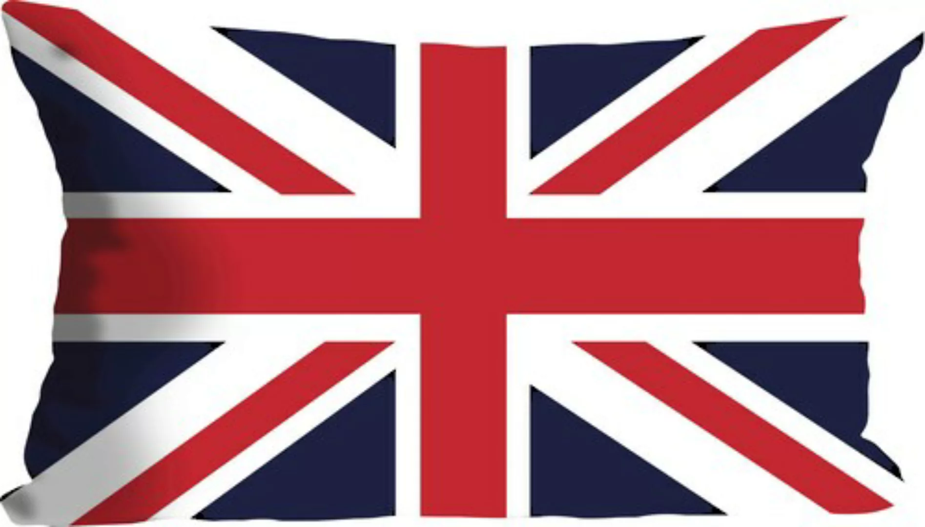 queence Dekokissen »Florian«, mit britischer Flagge, Kissenhülle ohne Füllu günstig online kaufen