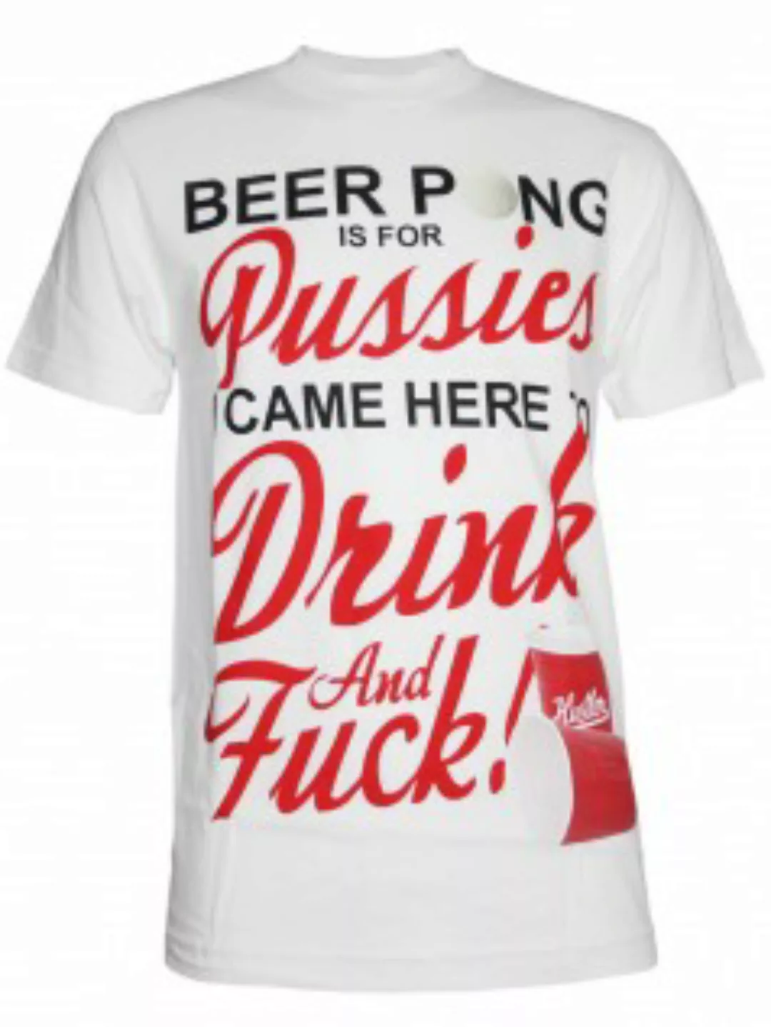 Hustler Herren T-Shirt Beer Pong (XL) günstig online kaufen