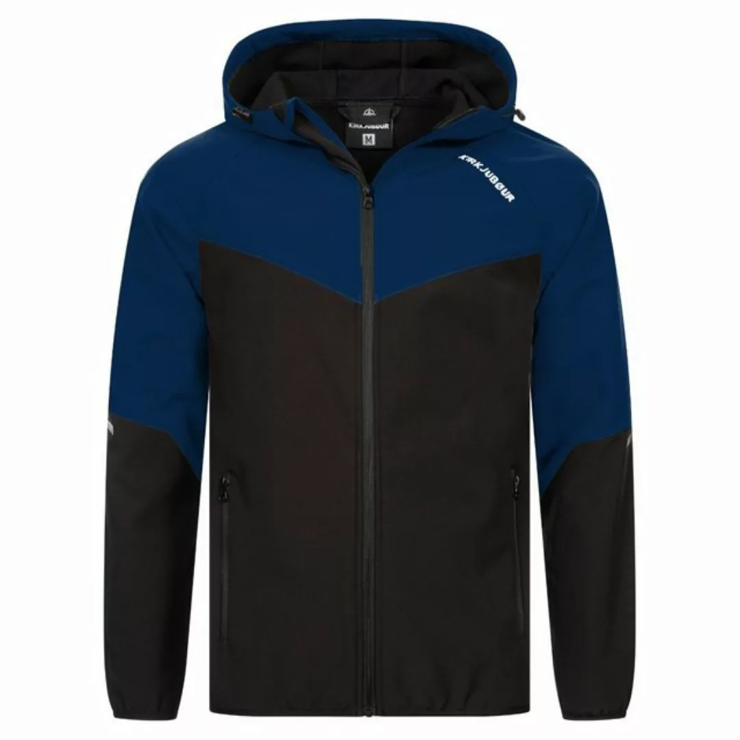 KIRKJUBOUR Softshelljacke Njordr wasserdicht bis 10.000 mm Wassersäule günstig online kaufen